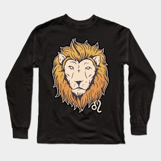 Leo Illustration Long Sleeve T-Shirt